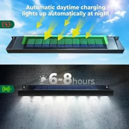 4/8LED Solar Outdoor Waterproof Wall Light with Lens Super Bright Garden Decoration Solar Signboard Lights Doorplate Lamp