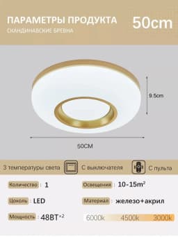 Modern Living Room Ceiling Light Bedroom Circular Chandelier Villa Kitchen Shrink LED Lamp Channel Lamp 3 Color Change Lamplight