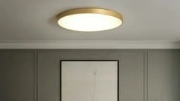 Modern Living Room Ceiling Light Bedroom Circular Chandelier Villa Kitchen Shrink LED Lamp Channel Lamp 3 Color Change Lamplight