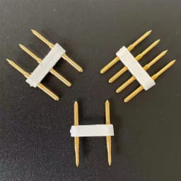 5PCS Gold RGB Connector Copper 6mm 7mm 8mm 9mm 10mm 11mm 12mm 13.5mm Solderless Connectors Terminals Connector LED Strip