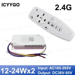 LED Driver 48W 80W 100W 120W 140W 160W APP Control 2.4G Long Distance Smart LED Transformer For Ceiling Lamp Power Supply
