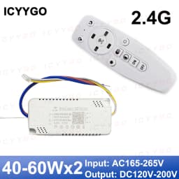LED Driver 48W 80W 100W 120W 140W 160W APP Control 2.4G Long Distance Smart LED Transformer For Ceiling Lamp Power Supply