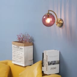Modern Led Wall Lamp Bedside Glass wall Light Nordic Minimalist Living room Bedroom Sconce Dining Room Indoor Light Fixtures