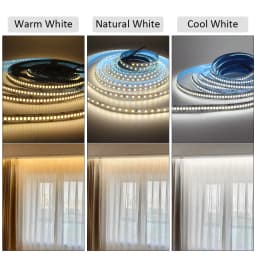 MJJC 5M 12V LED Strip SMD 2835 LED Tape 120LED/M 240LED/M Ice Blue Warm Cool White Flexible Strip Ribbon Home Decor Light