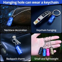 TANK007 E15 AI Outdoor Super Bright LED Flashlight Night Riding Camping Hiking Hunting & Indoor Activities Use