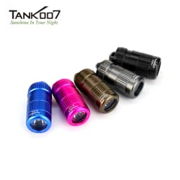 TANK007 E15 AI Outdoor Super Bright LED Flashlight Night Riding Camping Hiking Hunting & Indoor Activities Use