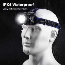 Powerful LED Headlamp 18650 Battery USB Rechargeable Headlight Zoomable Waterproof Head Flashlight for Camping Fishing Outdoor