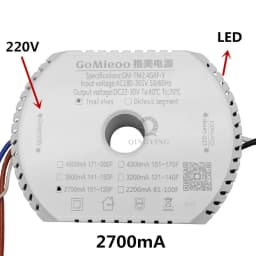 GM-TM2.4GRF-Y DC22-30V Two Wires and 2 Colors Lamp LED Driver Tmall 2.4G Intelligent Power Supply Module For Chandeliers