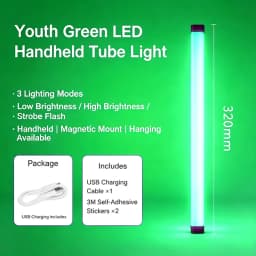 Colorful LED Night Lamps RGB Atmosphere Fill Light Rechargeable Bedroom Photography Lighting Room Decor Luz De Preenchimento New