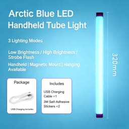 Colorful LED Night Lamps RGB Atmosphere Fill Light Rechargeable Bedroom Photography Lighting Room Decor Luz De Preenchimento New