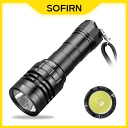 Sofirn SD05 Scuba Diving Light XHP50.2 Super Bright 3000lm 21700 Dive Flashlight with Magnetic Switch 5000K 6500K