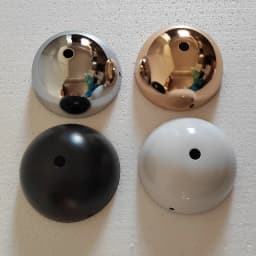 Ceiling Plate Round 8/10cm Black/White Lighting Accessories For Pendant Lamp Wall Lamp Ceiling Lamp DIY +Lock Wire Lamp Base