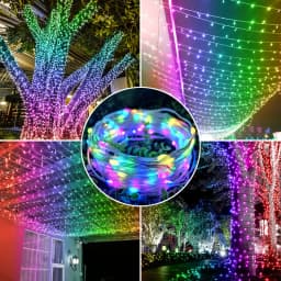 Wholesale 10000ct 1000ct WS2811 LED Pebble String Light LED Pebble Seed Pixel String Light RGB Addressable Full Color
