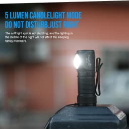 Trustfire MT16 LED Headlamps 1000LM USB C Rechargeable Mini 18350 EDC Angle Head Flashlights MVP Optics with Magnet Tail Fishing