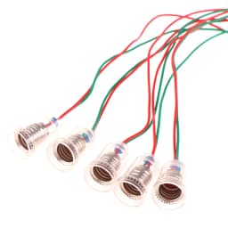 5PCS Universal E10 Lamp Holder With Wire Small Lampholder E10 Base Experiment Teaching Instrument Base E10 Lampholder Adapters