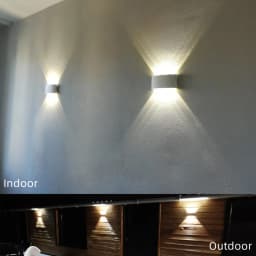 LED Wall Lamp Waterproof IP65 Aluminium Interior Wall Light For Bedroom Living Room Corridor Indoor Outdoor Lighting