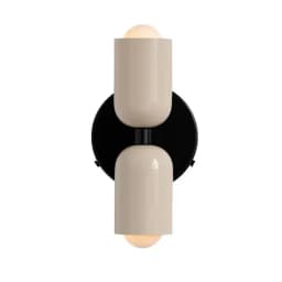 Nordic Colorful LED Wall Lamps Modern Minimalist Cream Double Head Lights For Living Room Bedroom Bedside Indoor Decor Fixtures