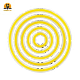 2W-12W Angel Eyes COB Light Source Annual Shape 12V DC 20mm-120mm Ring LED Chip Cold Warm White Light Source for DIY Car Bulb