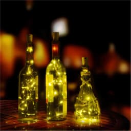 5/10/20PCS Battery Powered Cork Bottle Light 2m 20LED Light Bar Light Birthday Party Wine Bottle Stopper Light Bar With Battery