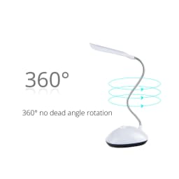 LED Desk Light Eye Protection Reading Lamp AAA Battery Powered Lamp Folding Creative Table Lamp For Reading Studying Bedroom