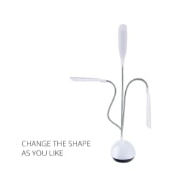 LED Desk Light Eye Protection Reading Lamp AAA Battery Powered Lamp Folding Creative Table Lamp For Reading Studying Bedroom