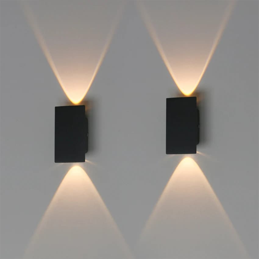 LED Waterproof Wall Lamp Aluminum Mini Wall Lamp for Garden Corridor Living Room Decorative Lighting