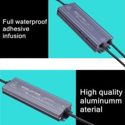 Lighting Transformer Waterproof Power Supply IP67 IP68 AC220V To DC 12V 24V LED Driver 100W 200W 300W 400W 500W Outdoor Adapter