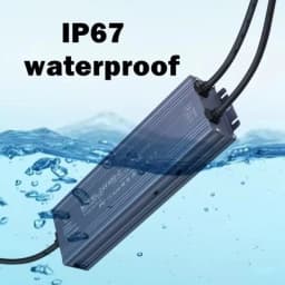 Lighting Transformer Waterproof Power Supply IP67 IP68 AC220V To DC 12V 24V LED Driver 100W 200W 300W 400W 500W Outdoor Adapter