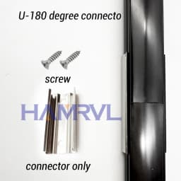 2-30 Pieces/Pack LED Aluminum Profile 0.5m/Piece U/V Shape Suitable For 8-12mm LED Light Strip Housing Channel Decor Materials