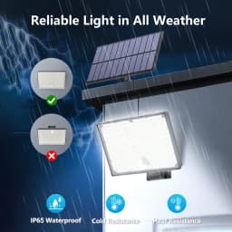 400 LED Solar Light Outdoor Super Bright Motion Sensor Solar Strong Power LED Garden Wall Lamp IP65 Waterproof for yard