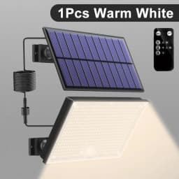 400 LED Solar Light Outdoor Super Bright Motion Sensor Solar Strong Power LED Garden Wall Lamp IP65 Waterproof for yard
