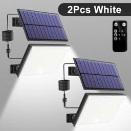 400 LED Solar Light Outdoor Super Bright Motion Sensor Solar Strong Power LED Garden Wall Lamp IP65 Waterproof for yard
