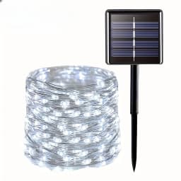 2PCS 32M Solar LED Outdoor Light Festoon Waterproof Garden Fairy String Lamp Christmas Garland Yard Decor