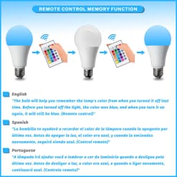 1-10PCS RGB GU10 LED Spotlight Bulb 24 Key Remote Control Dimmable 6W AC220V 110V Colorful Change for Bedroom Living Room Lamp