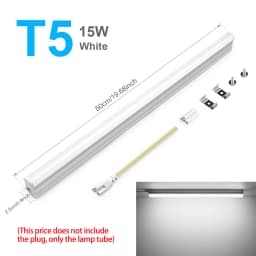 T5/T8 Led Tube Light 15W/25W Aluminium Bar Lamp 50CM 2835LEDs Ceiling Wall Lamps for Indoor Workbench Warehouse Garage Lighting
