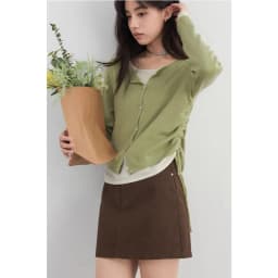 CHIC VEN New Korean Women Sweaters Slim Pullover Design Female Top O Neck Drawstring Waist Knitted Jumpers Spring Summer 2025