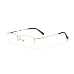 Business Ultralight Titanium Alloy IP Electroplated Full Rim Men's Optical Glasses Frame For Myopia Reading Prescription Eyewear