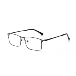 Business Ultralight Titanium Alloy IP Electroplated Full Rim Men's Optical Glasses Frame For Myopia Reading Prescription Eyewear
