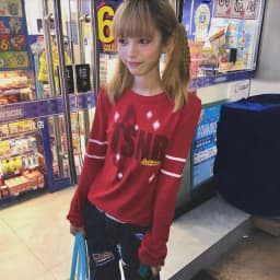 Karrram Japanese Y2k Letter Print T-shirt Trashy 2000s Style Flare Sleeve Tops Vintage Harajuku Red Tee Shirt American Retro 90s