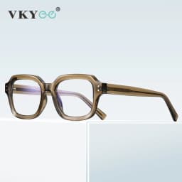 VICKY Classic Simple Fashionable Design Customizable Prescription Reading Glasses Anti-Blue Light Computer Glasses PFD2190