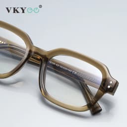 VICKY Classic Simple Fashionable Design Customizable Prescription Reading Glasses Anti-Blue Light Computer Glasses PFD2190