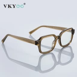 VICKY Classic Simple Fashionable Design Customizable Prescription Reading Glasses Anti-Blue Light Computer Glasses PFD2190