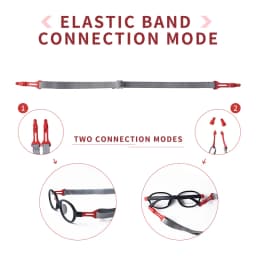 SECG Children Myopia Glasses Frame Boys And Girls Farsightedness Amblyopia Strabismus Primary School Children Silicone Glasses