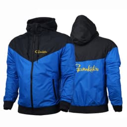 2024 Men New Gamakatsu Fishing Autumn Five-Color Windbreaker Windproof Ordinary Zipper Color Matching Designe Coat Tops