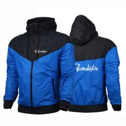2024 Men New Gamakatsu Fishing Autumn Five-Color Windbreaker Windproof Ordinary Zipper Color Matching Designe Coat Tops