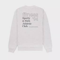 90's Vintage Athletic Club Printing Gray Thick Fleece Sweatshirts Autumn Long Sleeve Women Crewneck Pullover Ins Fashion Jumpers