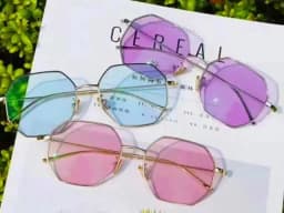 CLLOIO Photochromic Gray Brown Pink Purple Blue Lens 1.56 1.61 1.67 1.74 Prescription Lenses For Myopia Hyperopia Progressive