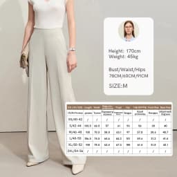 Amii Minimalism 2026 Summer New Wide-legged Pants Women Straight Basics Casual Pants Female Solid Full-length Trousers 12412006