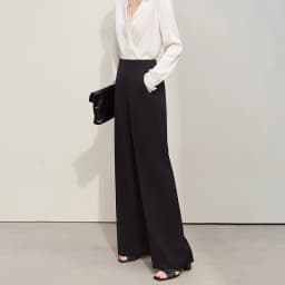 Amii Minimalism 2026 Summer New Wide-legged Pants Women Straight Basics Casual Pants Female Solid Full-length Trousers 12412006