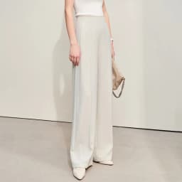 Amii Minimalism 2026 Summer New Wide-legged Pants Women Straight Basics Casual Pants Female Solid Full-length Trousers 12412006